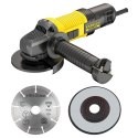 SZLIFIERKA KĄTOWA 125MM 850W+STA38107+STA38007 STANLEY