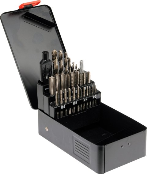 ZESTAW GWINTOWNIKÓW M3-M12 29 CZĘŚCI YATO ZESTAW GWINTOWNIKÓW M3-M12 29 CZĘŚCI YATO