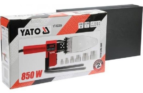 ZGRZEWARKA.DO RUR TERMOPLASTYCZNYCH 850W YATO ZGRZEWARKA.DO RUR TERMOPLASTYCZNYCH 850W YATO