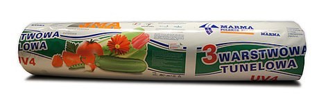 FOLIA TUNELOWA TRZYWARSTWOWA UV4 8*33 3MA UN FOLIA TUNELOWA TRZYWARSTWOWA UV4 8*33 3MA UN