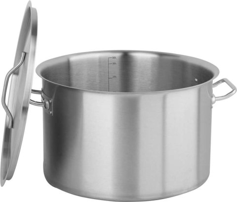 GARNEK ŚREDNI Z POKRYWKĄ ZE STALI NIERDZEWNEJ 40X26CM 32L YATO GASTRO GARNEK ŚREDNI Z POKRYWKĄ ZE STALI NIERDZEWNEJ 40X26CM 32L YATO GASTRO