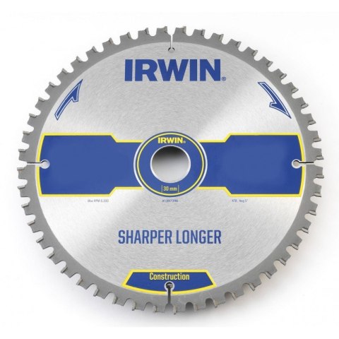 PIŁA SPIEKOWA MPP IR WT 250*30MM/60T M IRWIN PIŁA SPIEKOWA MPP IR WT 250*30MM/60T M IRWIN