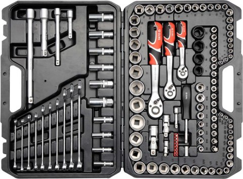 ZESTAW NARZĘDZIOWY 1/2'' 120 CZĘŚCI XL YATO ZESTAW NARZĘDZIOWY 1/2'' 120 CZĘŚCI XL YATO