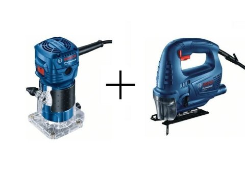 ZESTAW WYRZYNARKA GST 700+FREZARKA GKF550 BOSCH ZESTAW WYRZYNARKA GST 700+FREZARKA GKF550 BOSCH