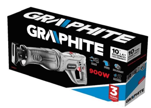 PIŁA SZABLASTA 900W SKOK 20MM GRAPHITE PIŁA SZABLASTA 900W SKOK 20MM GRAPHITE
