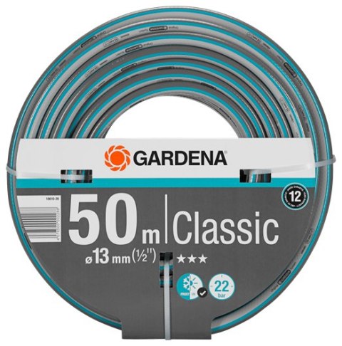 WĄŻ OGRODOWY CLASSIC 1/2', 50 M GARDENA WĄŻ OGRODOWY CLASSIC 1/2', 50 M GARDENA