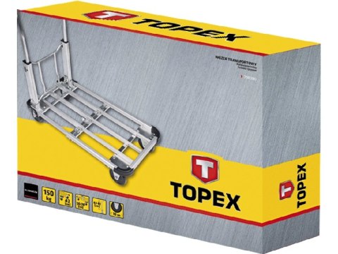 WÓZEK TRANSPORTOWY, SKŁADANY TOPEX WÓZEK TRANSPORTOWY, SKŁADANY TOPEX