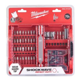 ZESTAW BITÓW UDAROWYCH 70 SZT ( 31 PZ2 ) MILWAUKEE