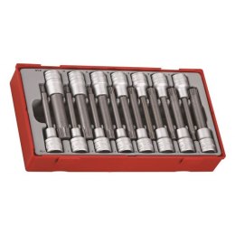 ZESTAW NASADEK TRZPIENIOWYCH 12-KĄTNYCH 10MM 1/2'', 15SZT, TENG TOOLS