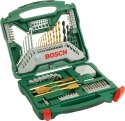 ZESTAW WIERTEŁ I BITÓW TITANIUM X-LINE 70-CZĘŚCIOWY BOSCH