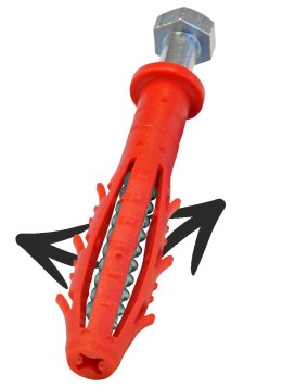 KOŁEK RAMOWY WSZECHSTRONNY KAXDN 10*180MM NYLON UN
