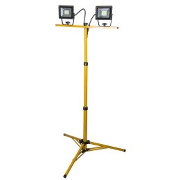 LAMPA WARSZTATOWA 20W*2 SMD LED STATYW IP65 DEDRA