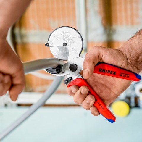 OBCINAK DO RUR KOMPOZYTOWYCH I Z TWORZYW SZTUCZNYCH KNIPEX OBCINAK DO RUR KOMPOZYTOWYCH I Z TWORZYW SZTUCZNYCH KNIPEX