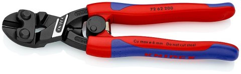 SZCZYPCE O ZWIĘKSZONYM PRZEŁOŻENIU DO CIĘCIA PŁASKIEG 200MM KNIPEX SZCZYPCE O ZWIĘKSZONYM PRZEŁOŻENIU DO CIĘCIA PŁASKIEG 200MM KNIPEX