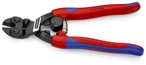 SZCZYPCE O ZWIĘKSZONYM PRZEŁOŻENIU DO CIĘCIA PŁASKIEG 200MM KNIPEX SZCZYPCE O ZWIĘKSZONYM PRZEŁOŻENIU DO CIĘCIA PŁASKIEG 200MM KNIPEX