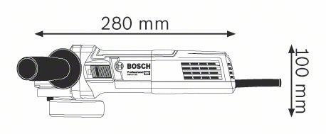 SZLIFIERKA KĄTOWA 125MM GWS 9-125 900W BOSCH SZLIFIERKA KĄTOWA 125MM GWS 9-125 900W BOSCH