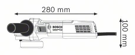 SZLIFIERKA KĄTOWA 125MM GWS 9-125 S 900W BOSCH SZLIFIERKA KĄTOWA 125MM GWS 9-125 S 900W BOSCH