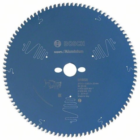 TARCZA PILARSKA EXPERT FOR ALUMINIUM 305*30*2.8 96 T BOSCH TARCZA PILARSKA EXPERT FOR ALUMINIUM 305*30*2.8 96 T BOSCH