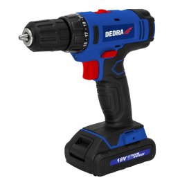 WIERTARKO-WKRĘTARKA AKUMULATOROWA 18V 1.5AH LI-ION DEDRA