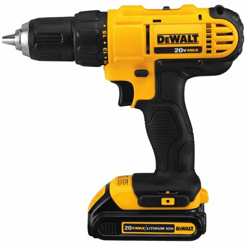 WIERTARKO WKRĘTARKA AKUMULATOROWA XR 18V 2*1,3AH DEWALT WIERTARKO WKRĘTARKA AKUMULATOROWA XR 18V 2*1,3AH DEWALT