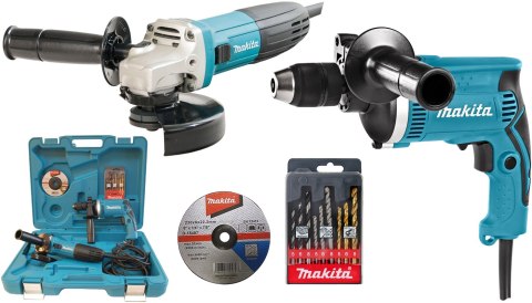 ZESTAW COMBO GA5030R+HP1631 MAKITA ZESTAW COMBO GA5030R+HP1631 MAKITA