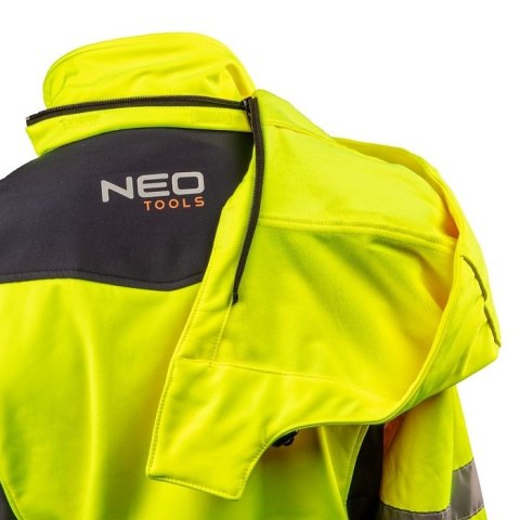 KURTKA ROBOCZA OSTRZEGAWCZA SOFTSHELL Z KAPTUREM ŻÓŁTA L NEO KURTKA ROBOCZA OSTRZEGAWCZA SOFTSHELL Z KAPTUREM ŻÓŁTA L NEO