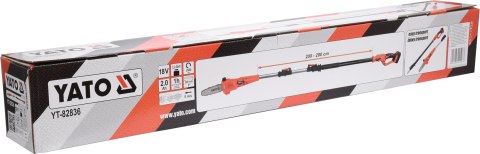 OKRZESYWARKA NA WYSIĘGNIKU 18V 2.0-2.8M 2AH YATO OKRZESYWARKA NA WYSIĘGNIKU 18V 2.0-2.8M 2AH YATO