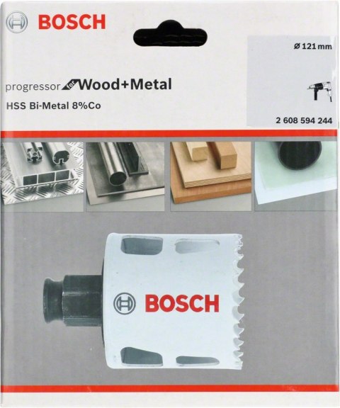 PIŁA OTWORNICA PROGRESSOR F/W&M 121MM BOSCH PIŁA OTWORNICA PROGRESSOR F/W&M 121MM BOSCH