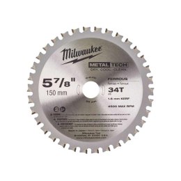 PIŁA TARCZOWA DO METALU 150*20/34 DO M18FMCS MILWAUKEE