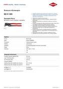 SZCZYPCE-KLUCZ OKSYDOWANE 300MM KNIPEX