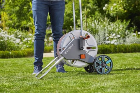 WÓZEK NA WĄŻ CLEVERROLL M METAL GARDENA WÓZEK NA WĄŻ CLEVERROLL M METAL GARDENA