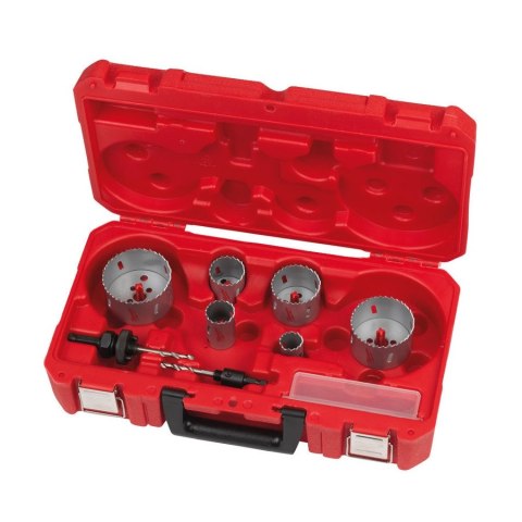 ZESTAW OTWORNIC CONTRACTOR 25,32,40,54,68,76MM MILWAUKEE ZESTAW OTWORNIC CONTRACTOR 25,32,40,54,68,76MM MILWAUKEE