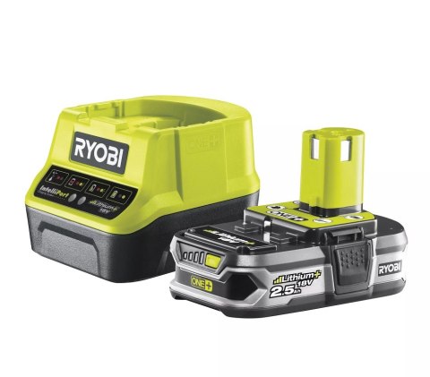 AKUMULATOR LI-ION 2.5AH 18V + ŁADOWARKA ONE+ RC18120-125 RYOBI | SZYBKA ŁADOWARKA | KOMPLETNY ZESTAW AKUMULATOR LI-ION 2.5AH 18V + ŁADOWARKA ONE+ RC18120-125 RYOBI | SZYBKA ŁADOWARKA | KOMPLETNY ZESTAW