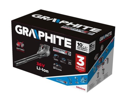 AKUMULATOROWA DMUCHAWA DO LIŚCI 36V ENERGY+ GRAPHITE AKUMULATOROWA DMUCHAWA DO LIŚCI 36V ENERGY+ GRAPHITE