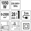 PIŁA SZABLASTA 1050W YATO
