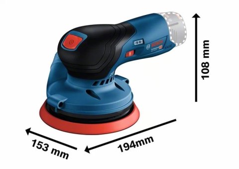 SZLIFIERKA MIMOŚRODOWA GEX 12V-125 125MM BOSCH SZLIFIERKA MIMOŚRODOWA GEX 12V-125 125MM BOSCH