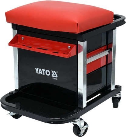 YATO | TABORET WARSZTATOWY Z 3 SZUFLADAMI | WYGODNY, POJEMNY, SOLIDNY YATO | TABORET WARSZTATOWY Z 3 SZUFLADAMI | WYGODNY, POJEMNY, SOLIDNY