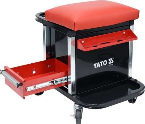 YATO | TABORET WARSZTATOWY Z 3 SZUFLADAMI | WYGODNY, POJEMNY, SOLIDNY YATO | TABORET WARSZTATOWY Z 3 SZUFLADAMI | WYGODNY, POJEMNY, SOLIDNY