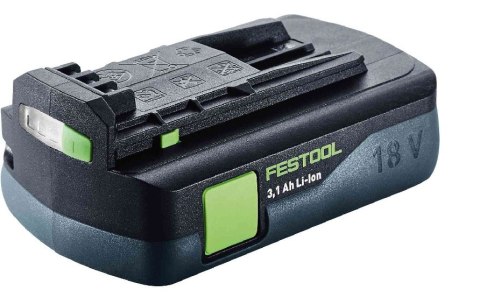 FESTOOL | AKUMULATOR BP 18V 3.1AH LI-ION | LEKKI, WYSOKOWYDOLNY, ERGONOMICZNY FESTOOL | AKUMULATOR BP 18V 3.1AH LI-ION | LEKKI, WYSOKOWYDOLNY, ERGONOMICZNY