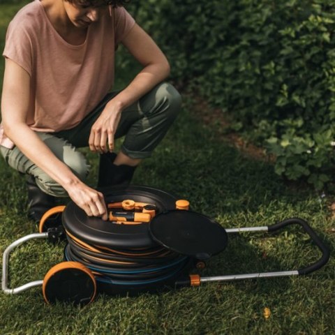 FISKARS BĘBEN Z WĘŻEM L 1/2" 30M | NAWADNIANIE, PODLEWANIE FISKARS BĘBEN Z WĘŻEM L 1/2" 30M | NAWADNIANIE, PODLEWANIE