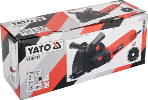 YATO | BRUZDOWNICA 1700W 125MM | CIĘCIE, BRUZDOWANIE, MONTAŻ YATO | BRUZDOWNICA 1700W 125MM | CIĘCIE, BRUZDOWANIE, MONTAŻ