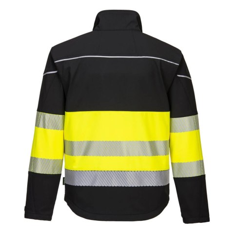 KURTKA OSTRZEGAWCZA SOFTSHELL PW375BKY ROZMIAR XXL PORTWEST KURTKA OSTRZEGAWCZA SOFTSHELL PW375BKY ROZMIAR XXL PORTWEST