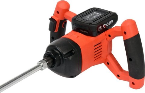 MIESZADŁO DO ZAPRAW 18V 2,0AH ,ŁADOWARKA 1H YATO MIESZADŁO DO ZAPRAW 18V 2,0AH ,ŁADOWARKA 1H YATO