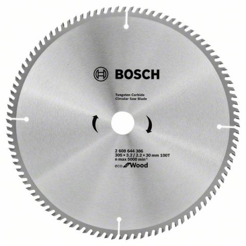 TARCZA PILARSKA ECO ALU 305*3,2/30 100T BOSCH TARCZA PILARSKA ECO ALU 305*3,2/30 100T BOSCH