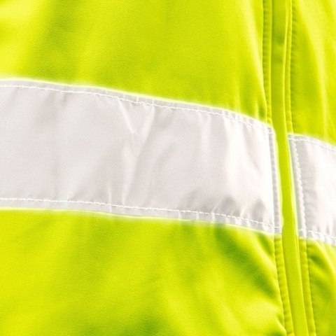 KURTKA ROBOCZA OSTRZEGAWCZA SOFTSHELL Z KAPTUREM ŻÓŁTA XXL NEO KURTKA ROBOCZA OSTRZEGAWCZA SOFTSHELL Z KAPTUREM ŻÓŁTA XXL NEO
