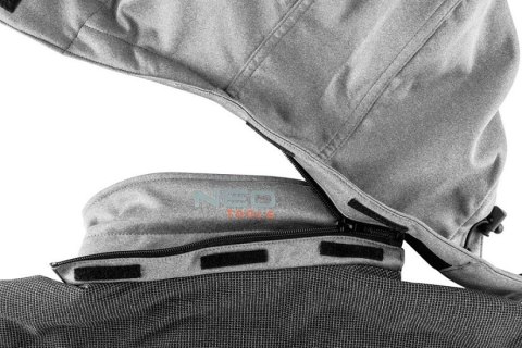 KURTKA SOFTSHELL Z KAPTUREM ODPINANYM, ROZMIAR M NEO KURTKA SOFTSHELL Z KAPTUREM ODPINANYM, ROZMIAR M NEO