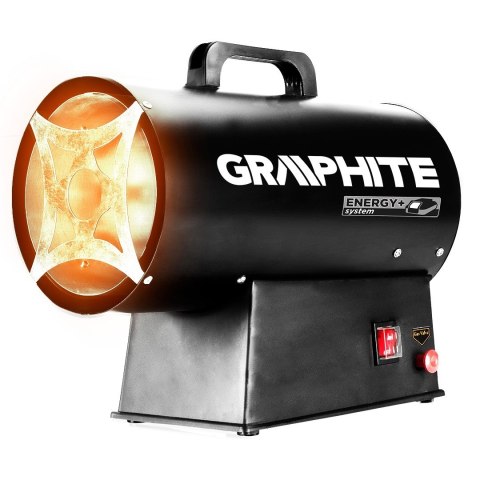 NAGRZEWNICA GAZOWA 30KW, WERSJA NA AKUMULATOR 18V, BEZ AKU. GRAPHITE NAGRZEWNICA GAZOWA 30KW, WERSJA NA AKUMULATOR 18V, BEZ AKU. GRAPHITE