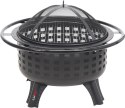PALENISKO STALOWE Z RUSZTEM 57CM LUND