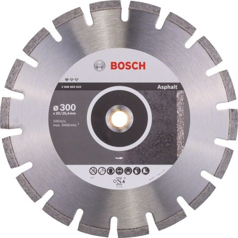 TARCZA DIAMENTOWA PROF. FOR ASPHALT 350MM 25.4MM BOSCH TARCZA DIAMENTOWA PROF. FOR ASPHALT 350MM 25.4MM BOSCH