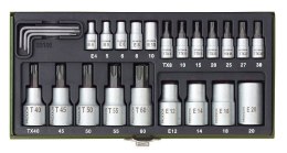 ZESTAW KLUCZY GWIAZDKOWYCH TORX 24CZ. PROXXON
